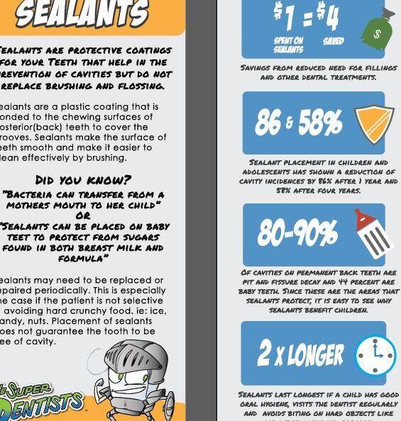 Tanden Tips - Sealants bij Kinderen